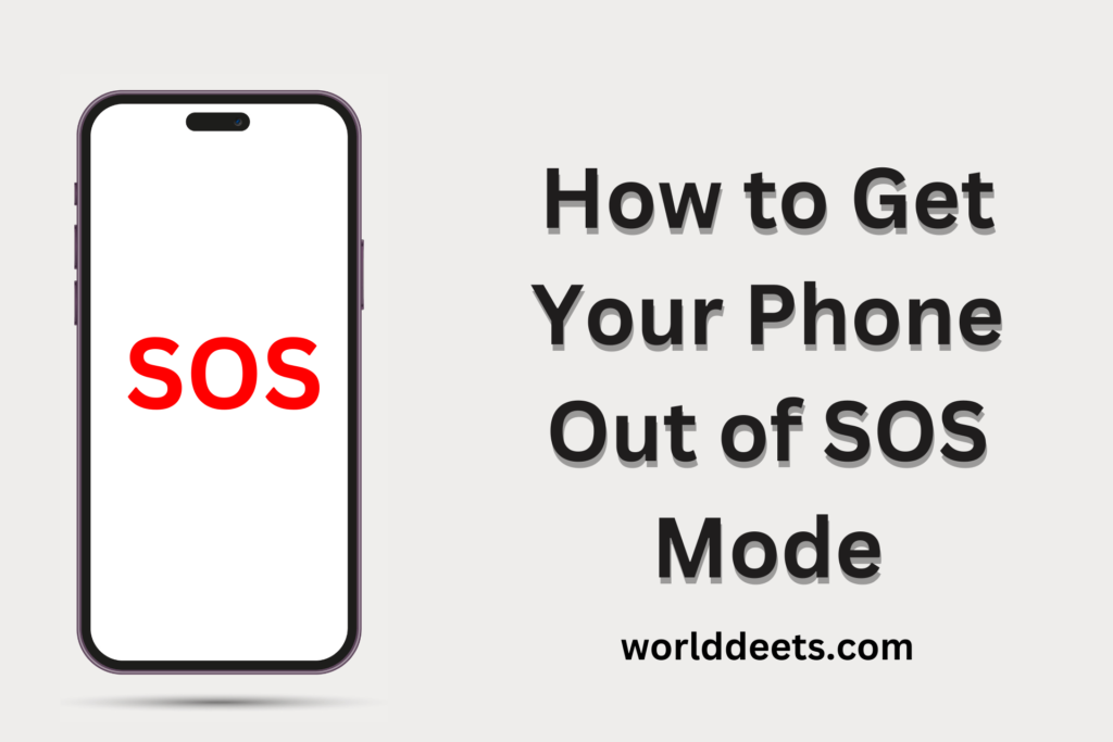 How to Get Your Phone Out of SOS Mode