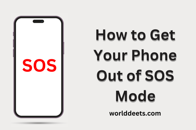 How to Get Your Phone Out of SOS Mode: A Simple Guide