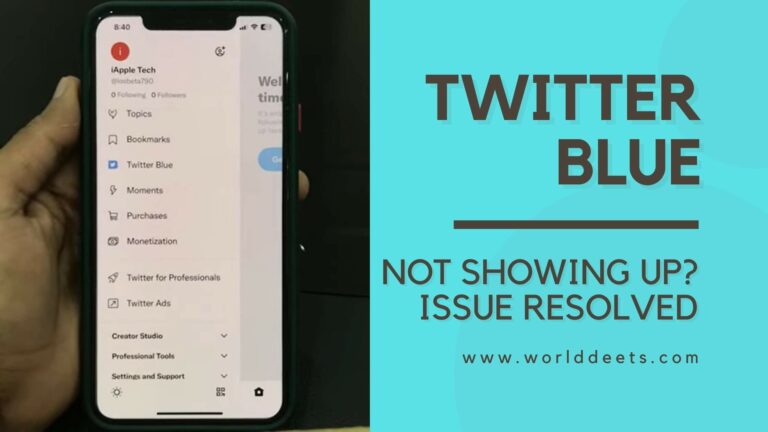 Twitter Blue Not Showing Up | Troubleshooting Guide