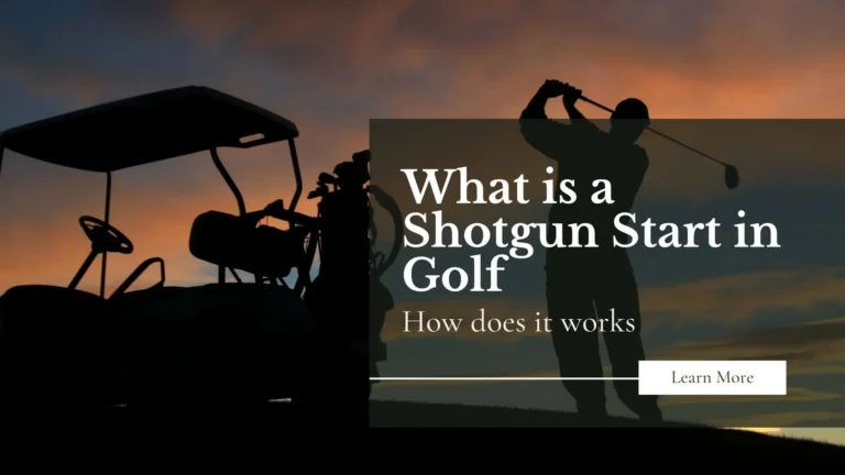 What is a Shotgun Start in Golf | A Beginner’s Guide