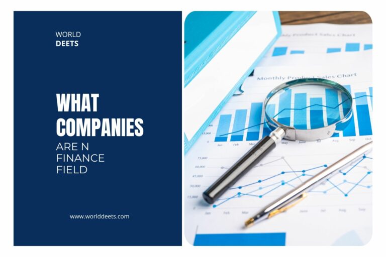 what companies are in the finance field